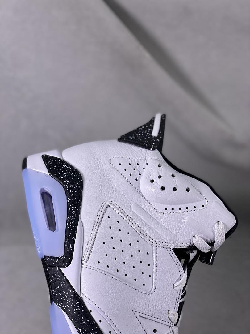 Nike Air Jordan 6 Retro White Black CT8529-100 Men's Basketball Sneakers Shoes (Oreo)