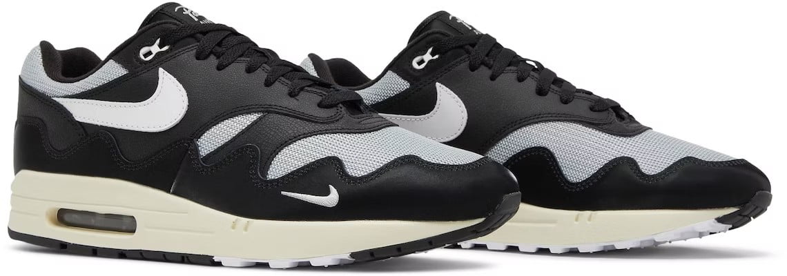Patta X Nike Air Max 1 Black White ( Without Bracelet )