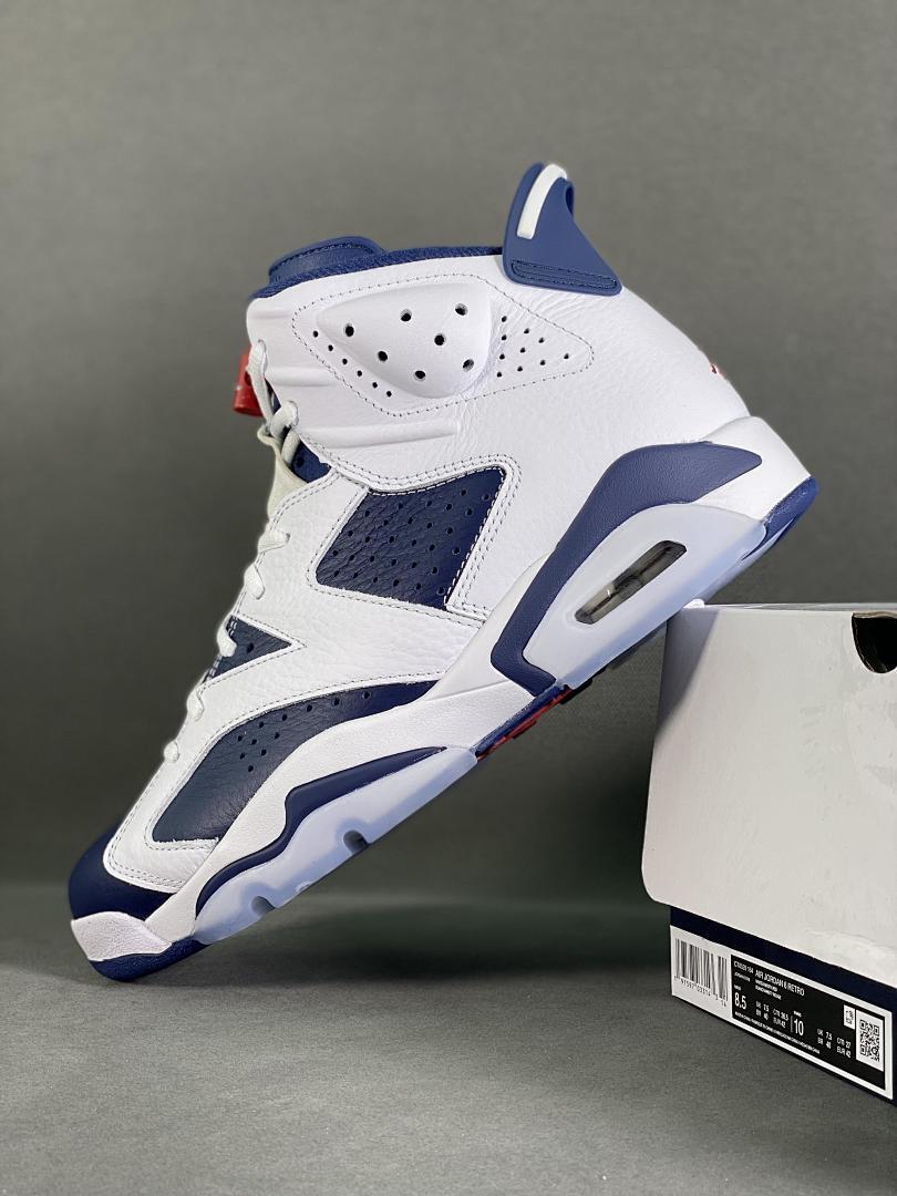 Nike Air Jordan 6 Retro Midnight Navy Men's Sneakers CT8529-141