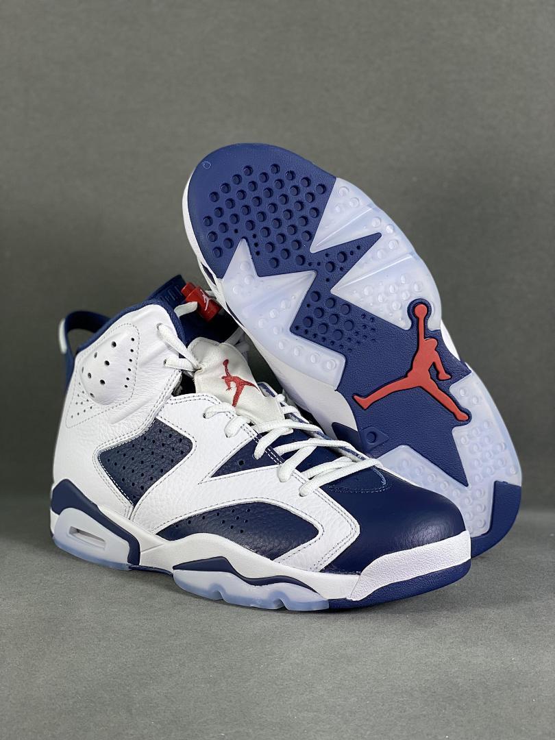 Nike Air Jordan 6 Retro Midnight Navy Men's Sneakers CT8529-141