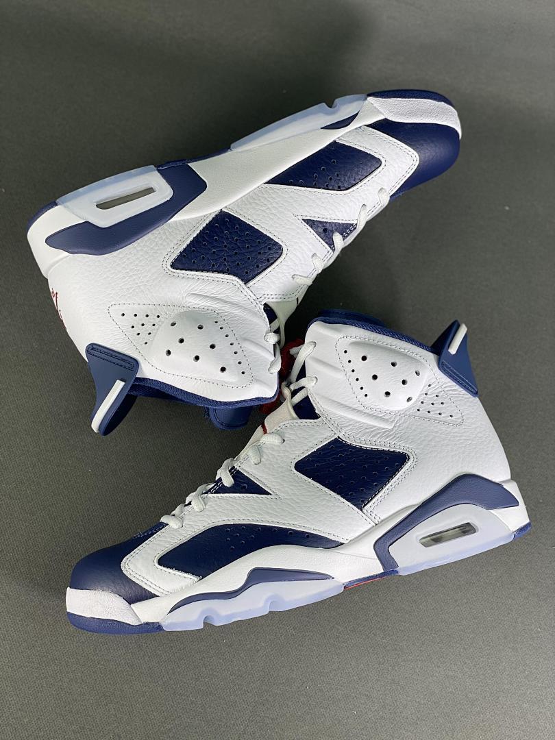 Nike Air Jordan 6 Retro Midnight Navy Men's Sneakers CT8529-141