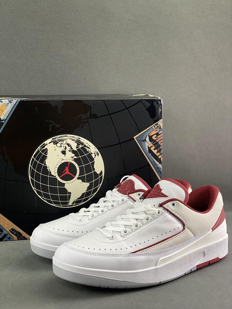 Nike Air Jordan 2 Low SE Look Up In The Sky Women's Sneakers FD4849-100 White Dark Concord Cement Grey Retro Shoes