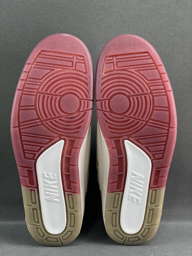 Nike Air Jordan 2 Low Year of the Dragon Sail White Red Gold Sneakers FJ0627-100 Men's Women's Trainers