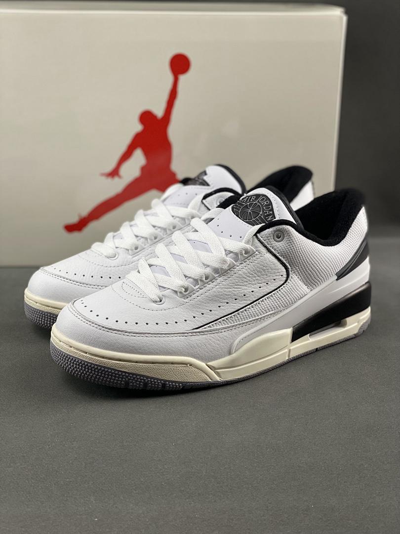 Nike Air Jordan 2 Low White Black Sail DV9956-101 Men's Women's Classic Retro Sneakers