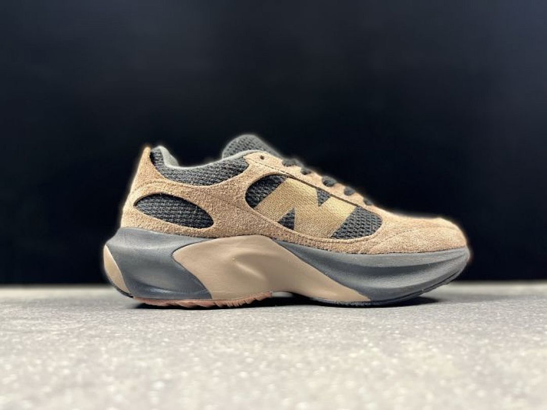 New Balance WRPD Runner Moonrock Black Textured Suede Lifestyle Sneakers UWRPDTL