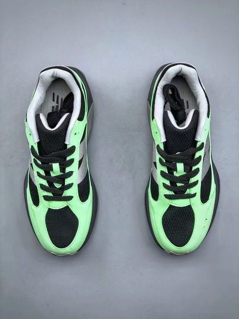 New Balance 9060 U9060GRN Bright Green Black White Men's Running Lifestyle Sneakers