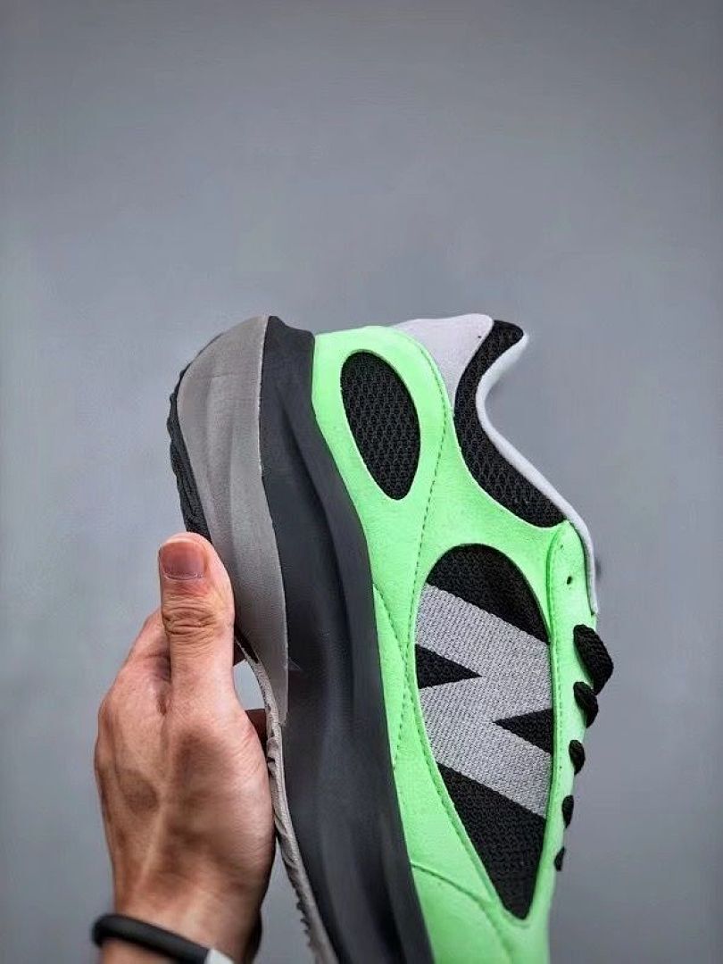 New Balance 9060 U9060GRN Bright Green Black White Men's Running Lifestyle Sneakers