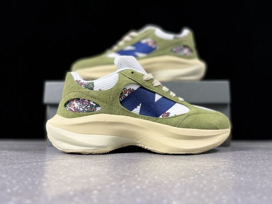 New Balance 9060 Green Blue Floral Lifestyle Sneakers U9060ECA