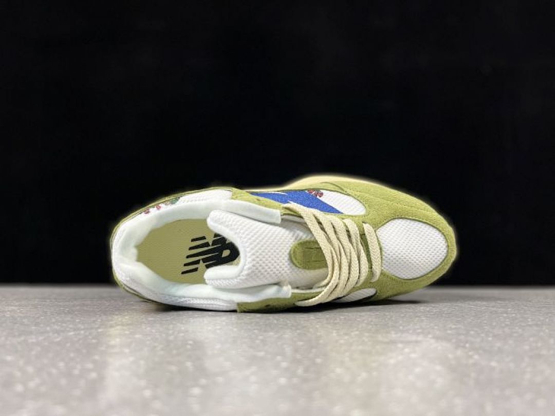 New Balance 9060 Green Blue Floral Lifestyle Sneakers U9060ECA