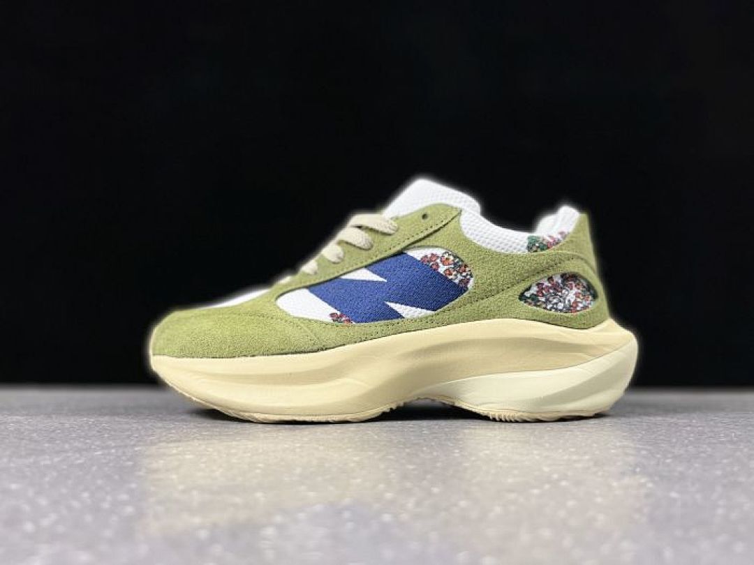 New Balance 9060 Green Blue Floral Lifestyle Sneakers U9060ECA