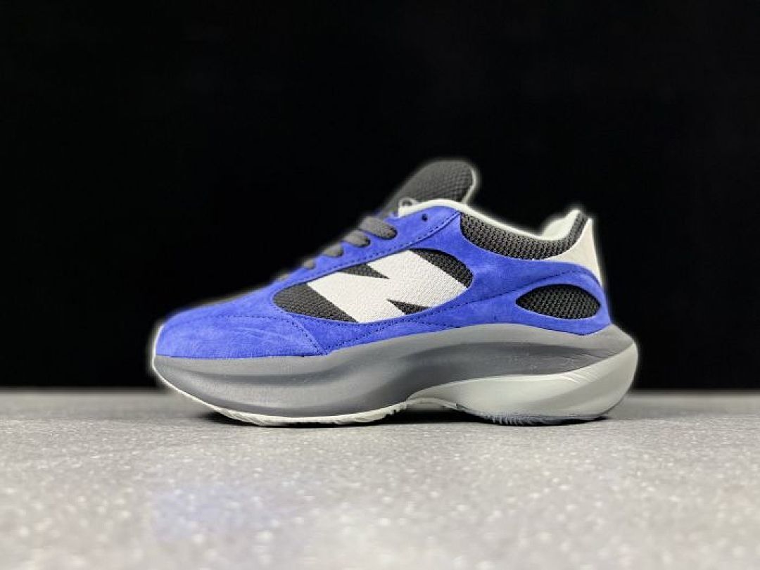 Men's Women's Blue Black Grey Wavrunner M Logo Chunky Sneakers Retro Dad Shoes Trainers Athletic Fashion