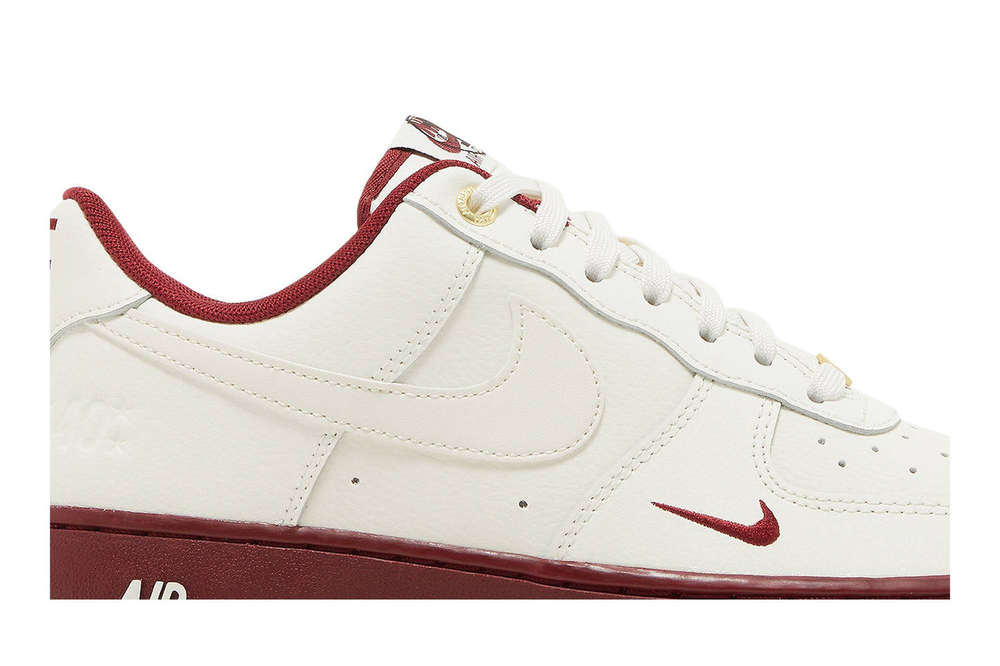 ( Women ) Nike Air Force 1 ’07 SE ’40th Anniversary – Sail Team Red’ DQ7582-100