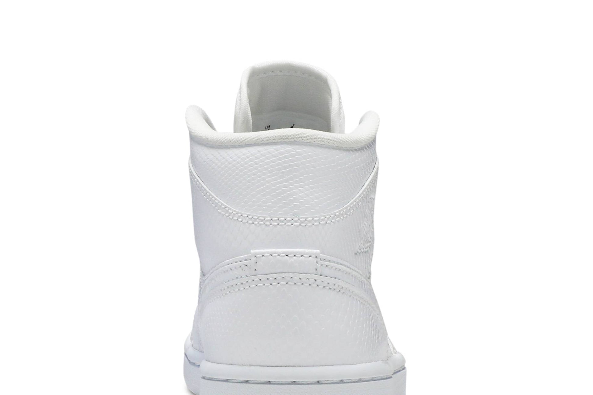 ( Women ) Air Jordan 1 Mid ‘White Snakeskin’ BQ6472-110