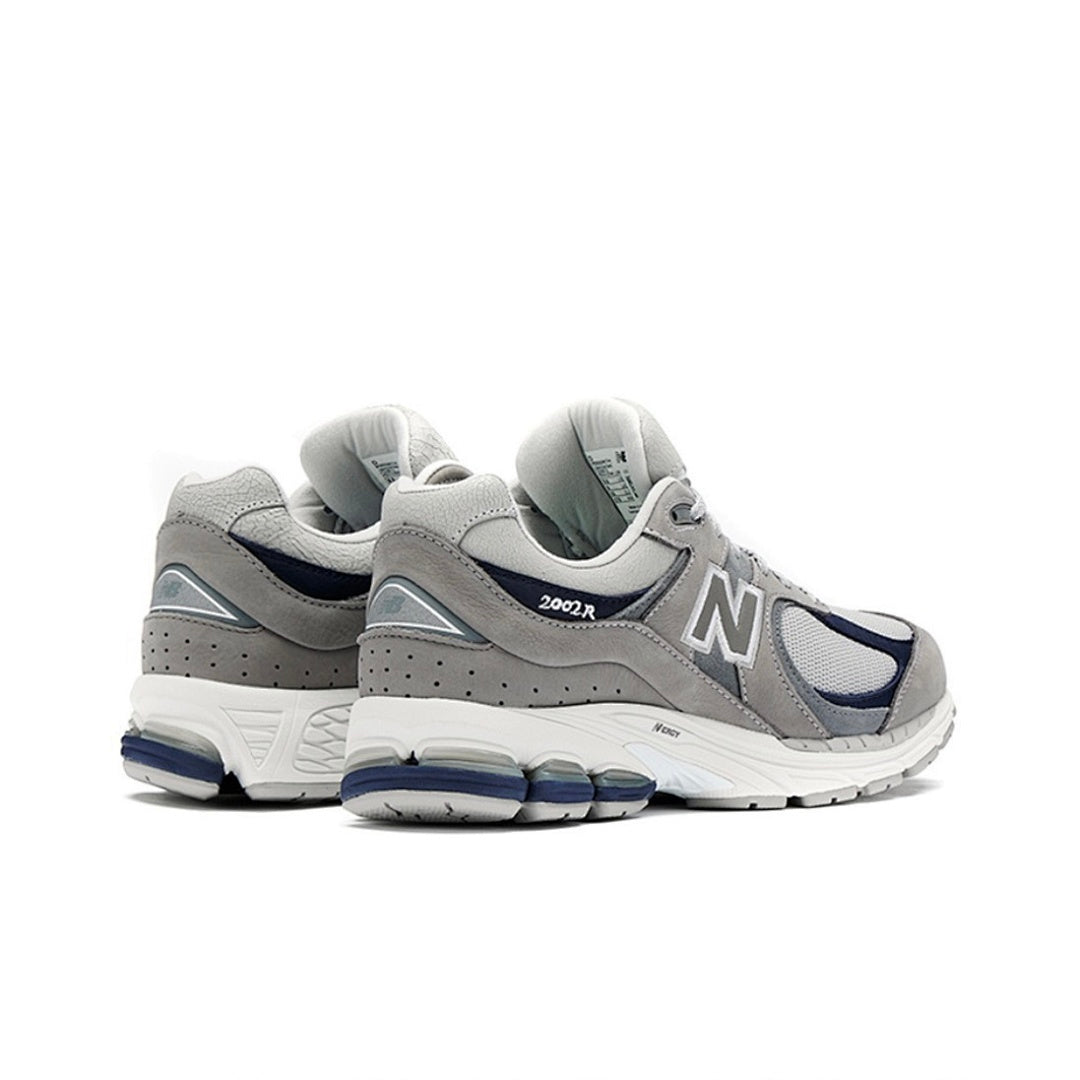 New Balance 2002R Steel Grey Navy Lifestyle Running Shoes Trainers M2002RDC