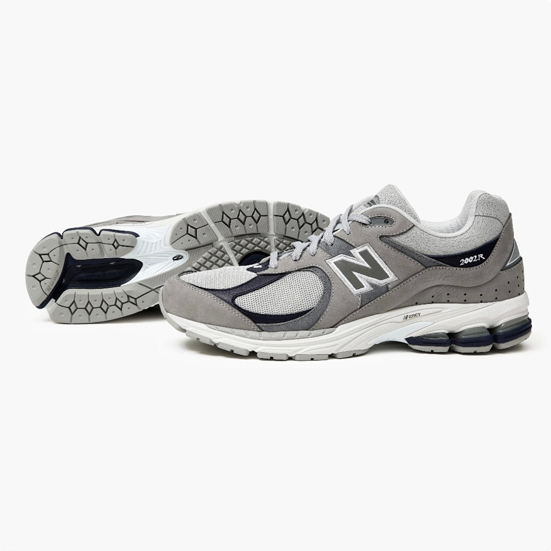 New Balance 2002R Steel Grey Navy Lifestyle Running Shoes Trainers M2002RDC