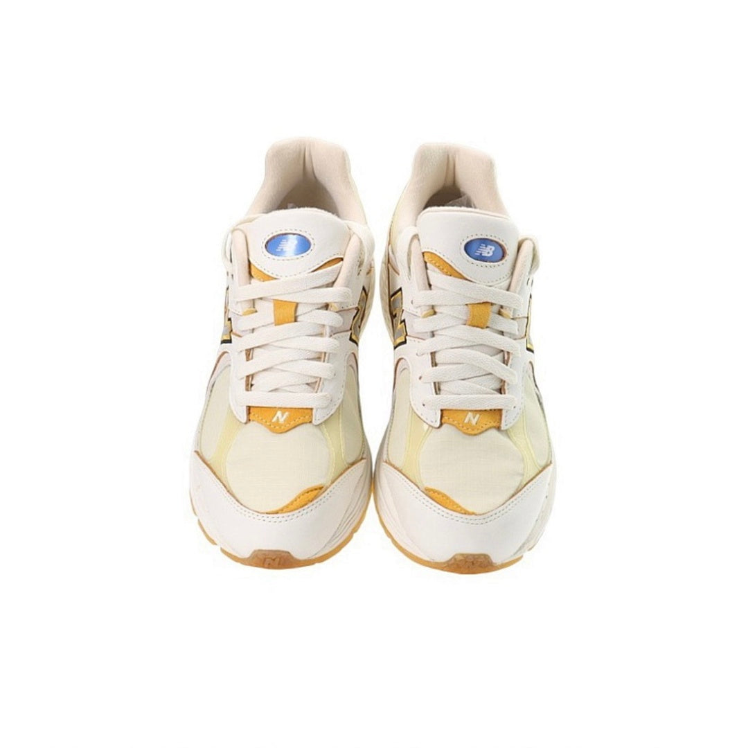 New Balance 2002R Angora Phantom Gold Metallic Cream Yellow M2002RDD Men's Lifestyle Sneakers