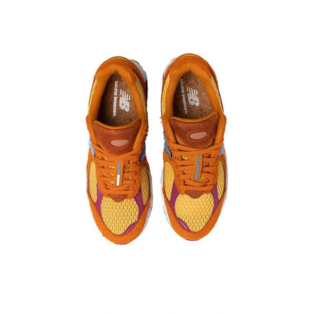 New Balance 2002R M2002RSA Dusty Orange Honey Yellow Sneakers