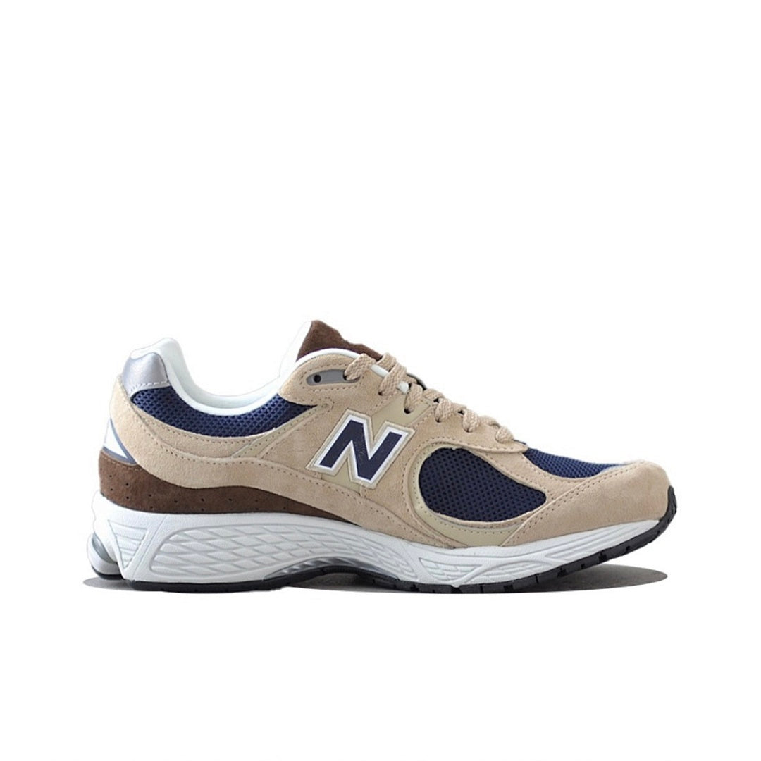 New Balance 2002R M2002RDL Tan Beige Navy Blue Brown Men's Women's Lifestyle Running Sneakers Shoes