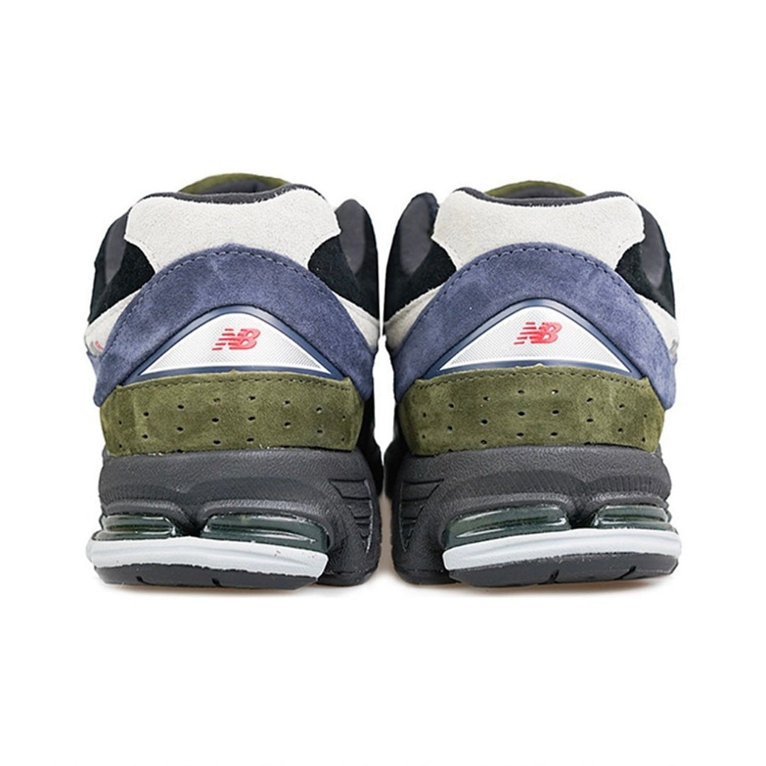 New Balance 2002R M2002RHM Black Slate Blue Deep Olive Men's Women's Lifestyle Sneakers