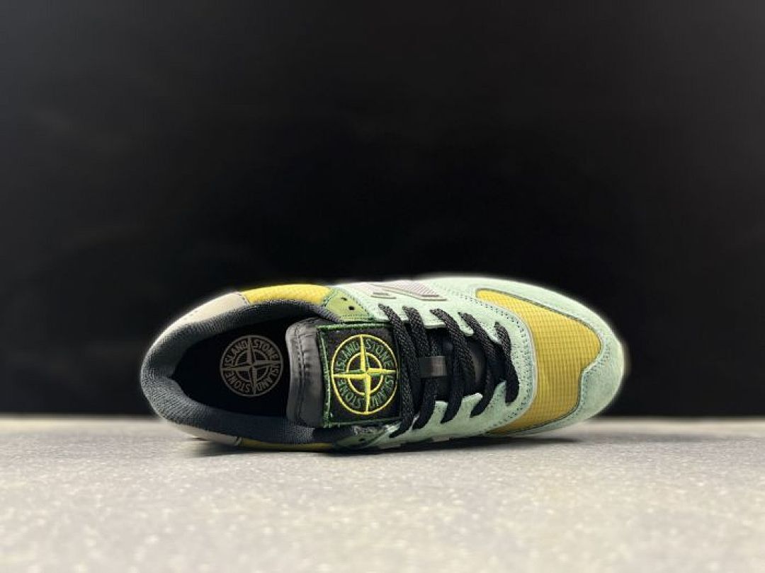 New Balance 574 Legacy Mint Green Yellow Grey Purple Lifestyle Sneakers