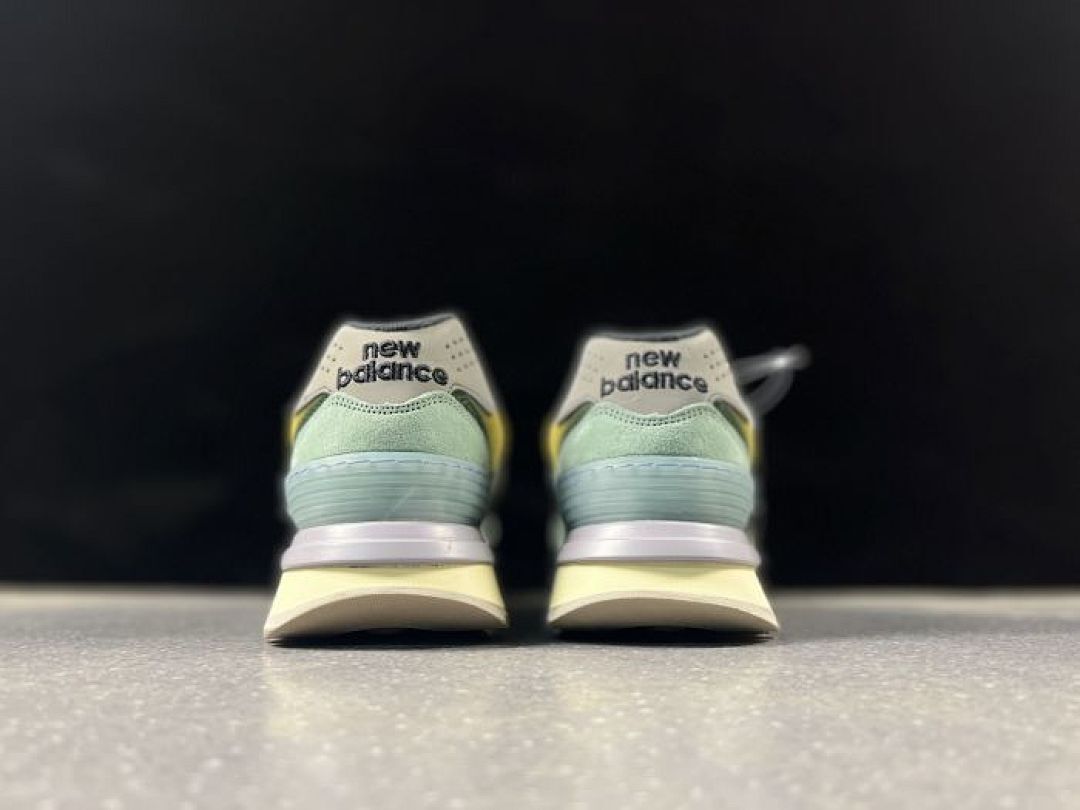 New Balance 574 Legacy Mint Green Yellow Grey Purple Lifestyle Sneakers