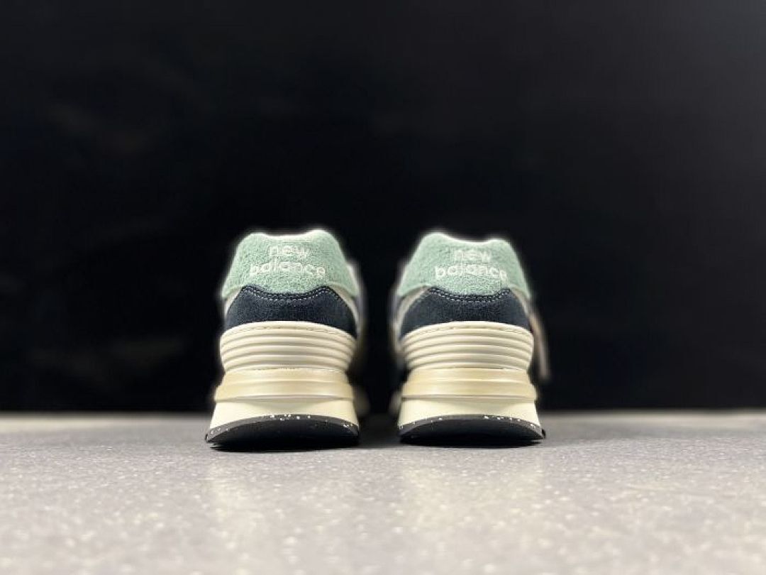 New Balance 574 Legacy Dark Navy Cream Mint Green Men's Women's Casual Lifestyle Sneakers Shoes Trainers