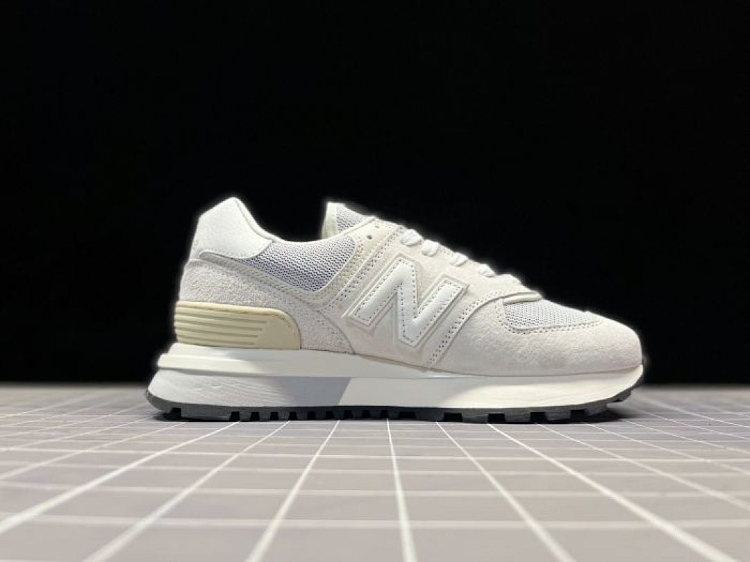 New Balance 574 Legacy White Moonbeam Sneakers U574LGG3 Lifestyle Shoes with ENCAP Chunky Sole
