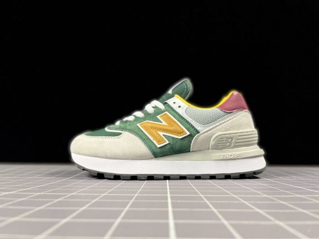 New Balance 574 Legacy Green Burgundy U574LGSA Men's Women's Lifestyle Sneakers