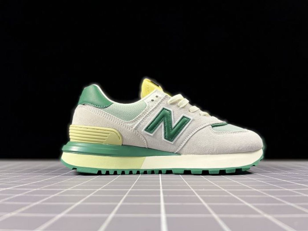 New Balance 574 Legacy Men's Women's Lifestyle Sneakers - Green Haze / Grey Matter (M574LGG1)