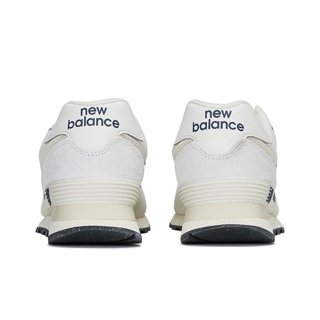 New Balance 574 Bone Cream White Sneakers