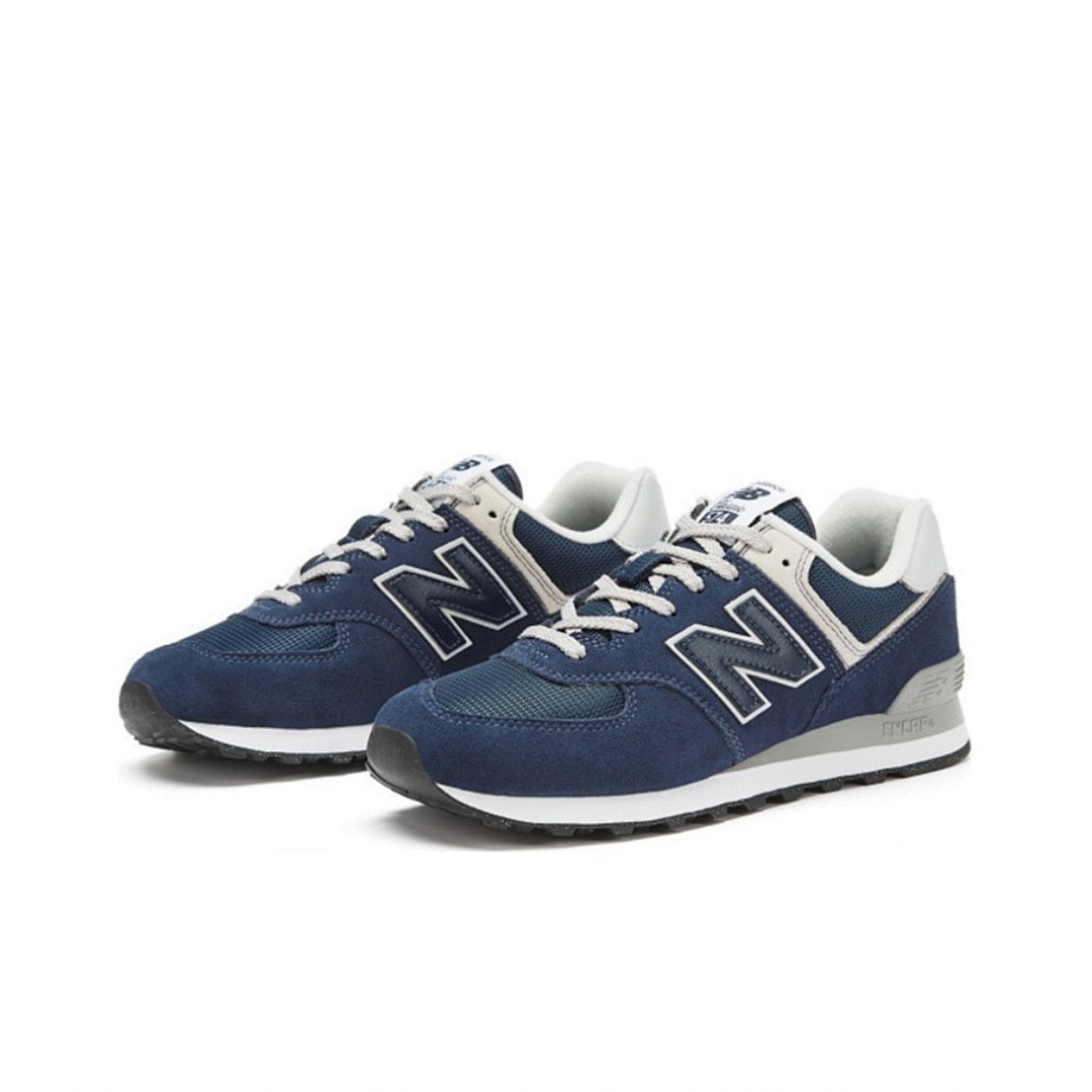 New Balance 574 Core Men's Navy Blue Grey Lifestyle Sneakers ML574EGN
