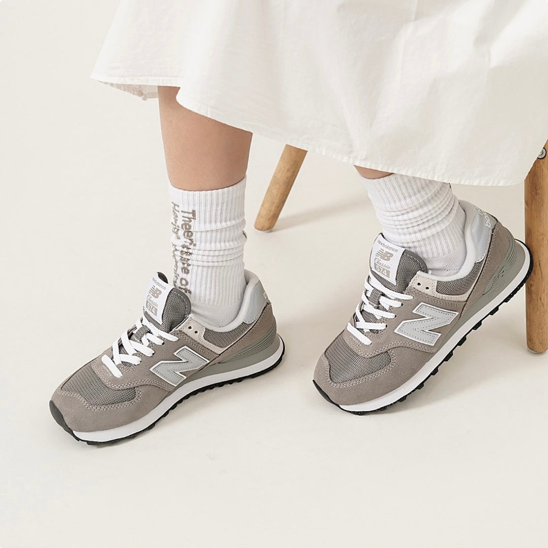 New Balance 574 Classic Grey Lifestyle Sneakers ML574