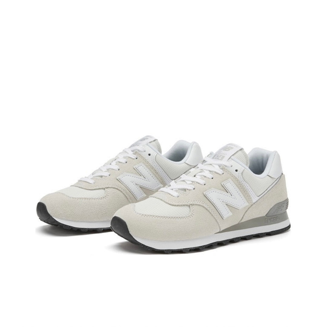 New Balance 574 ML574EVW Sea Salt with White Cream Beige Classic Casual Lifestyle Sneakers Shoes