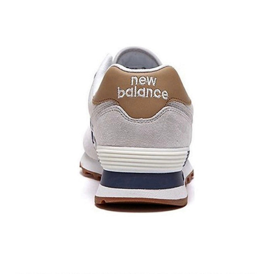 New Balance 574 Grey Navy Gum Lifestyle Sneakers ML574EVW