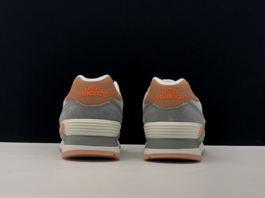 New Balance 574 Grey Orange ML574ERB Men's Lifestyle Sneakers