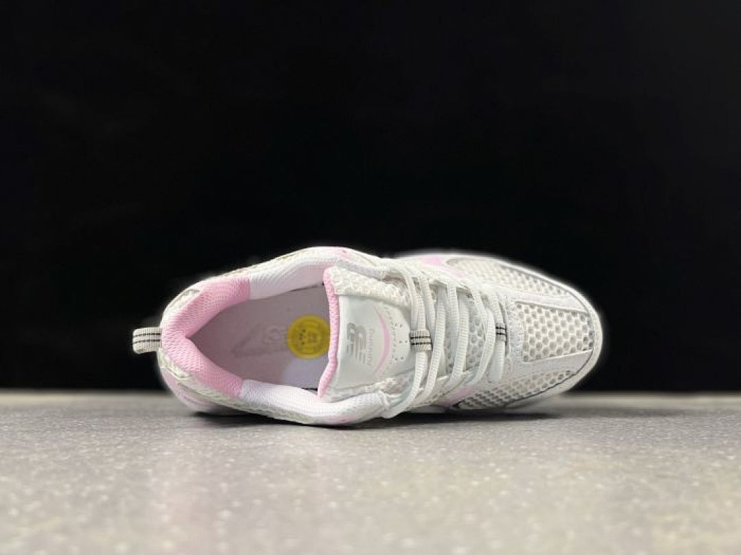 New Balance 530 MR530CC White Pink Silver Metallic Lifestyle Running Sneakers