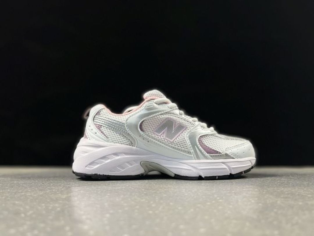 New Balance 530 White Pink Silver Mesh Sneakers MR530 Lifestyle Trainers Women's Men's Athletic Running Shoes