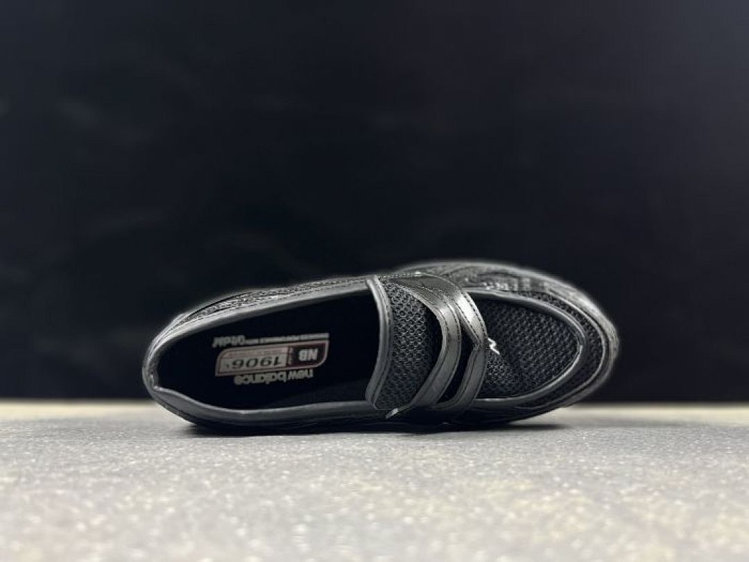 New Balance 1906L Triple Black M1906LKB Loafer Sneakers Men's Women's Lifestyle Shoes Blackout Casual Slip-On Trainers