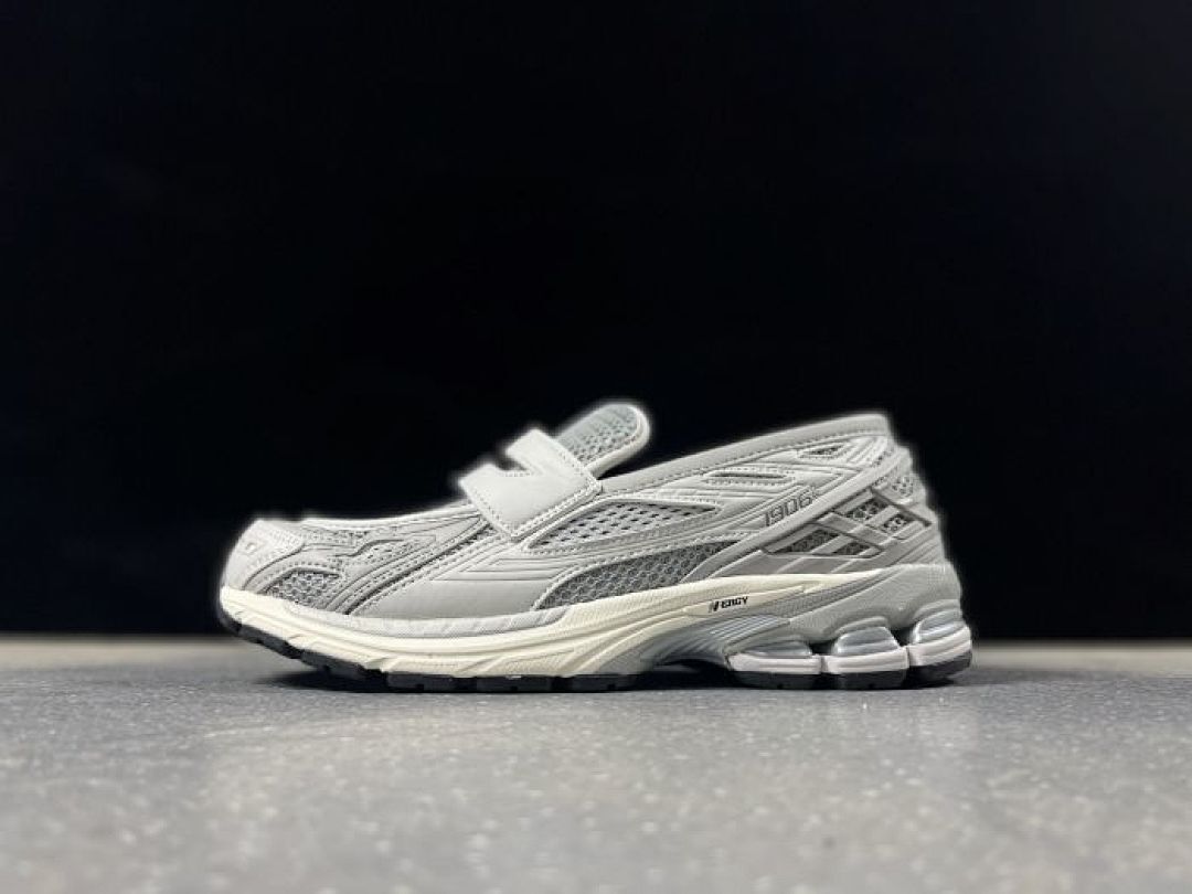 New Balance 1906R Grey Silver Velcro Strap Sneakers M1906RV
