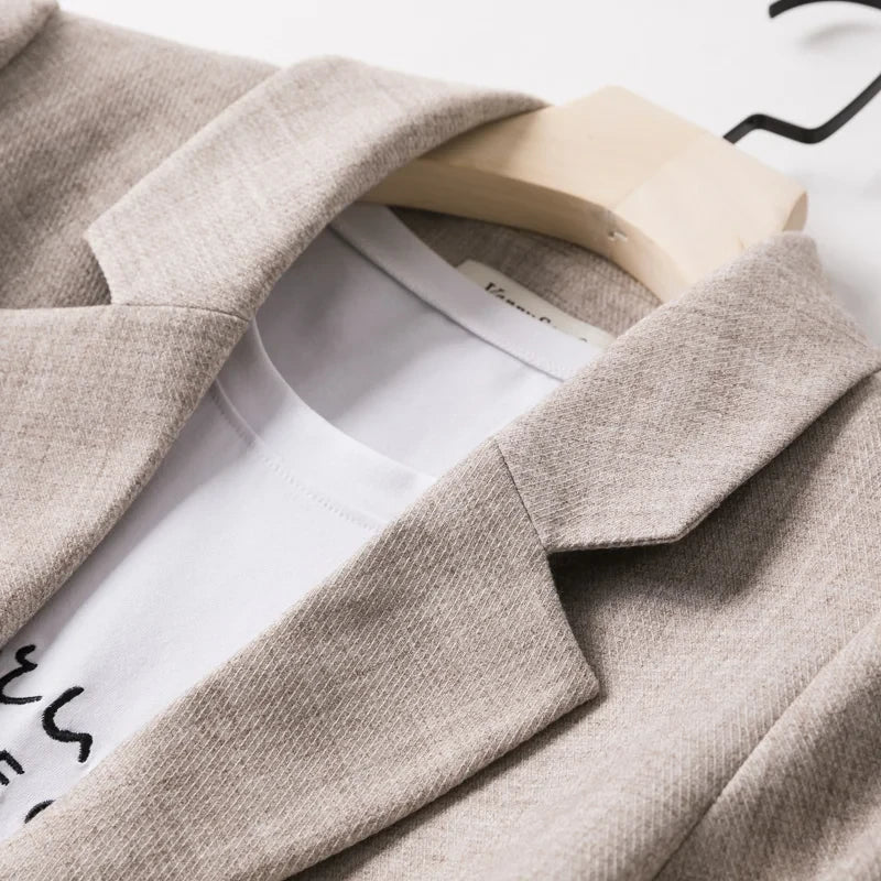 Women Long Sleeve Spring Casual Blazer