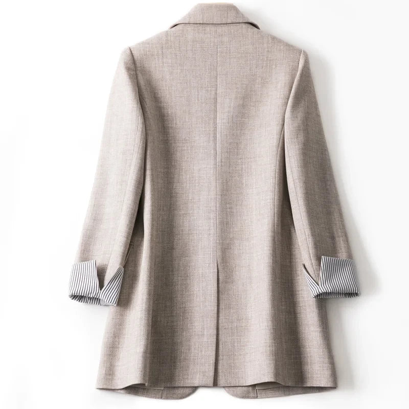 Women Long Sleeve Spring Casual Blazer