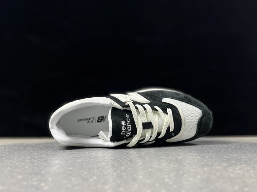 New Balance 574 Legacy Black White Beige Unisex Lifestyle Casual Sneakers Shoes U574LG