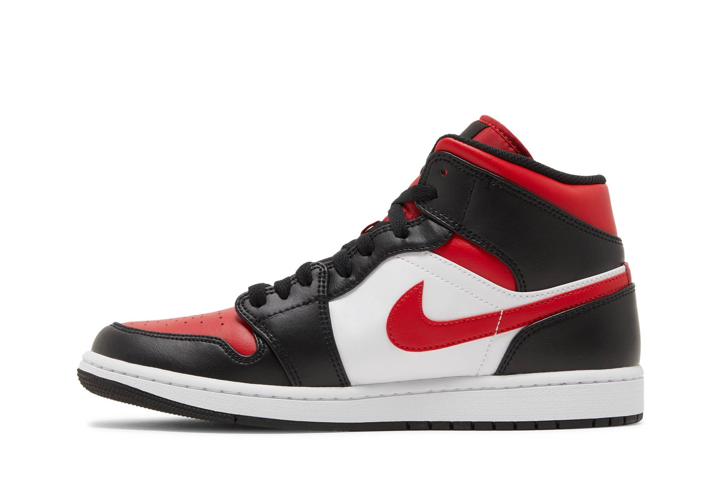 Air Jordan 1 Mid ‘Bred Toe’ ( 2022 ) 554724-079