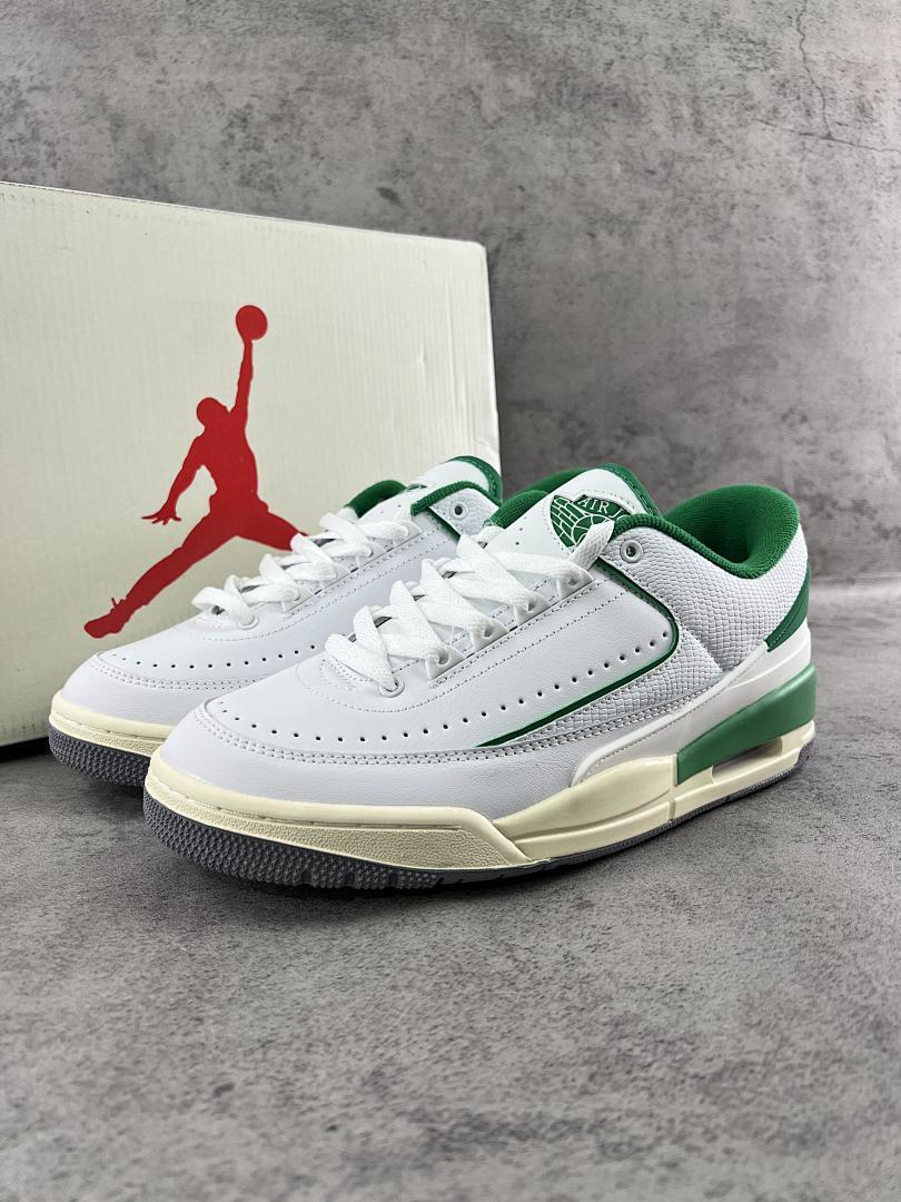 Nike Air Jordan 2 Retro Low Lucky Green DR0156-103 Men's Women's Sneakers Shoes