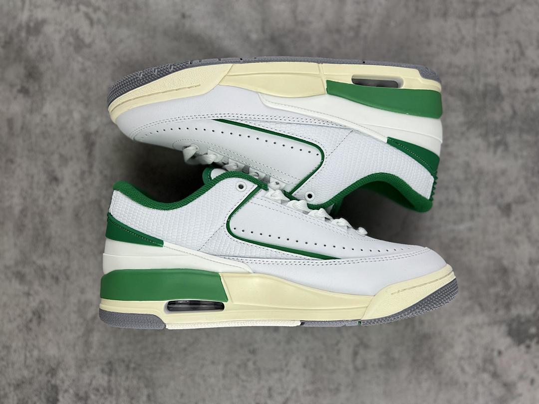 Nike Air Jordan 2 Retro Low Lucky Green DR0156-103 Men's Women's Sneakers Shoes