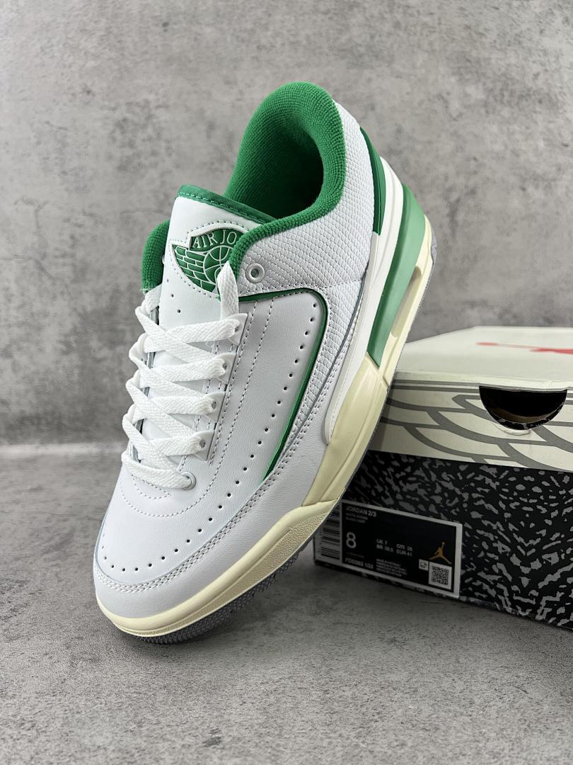 Nike Air Jordan 2 Retro Low Lucky Green DR0156-103 Men's Women's Sneakers Shoes
