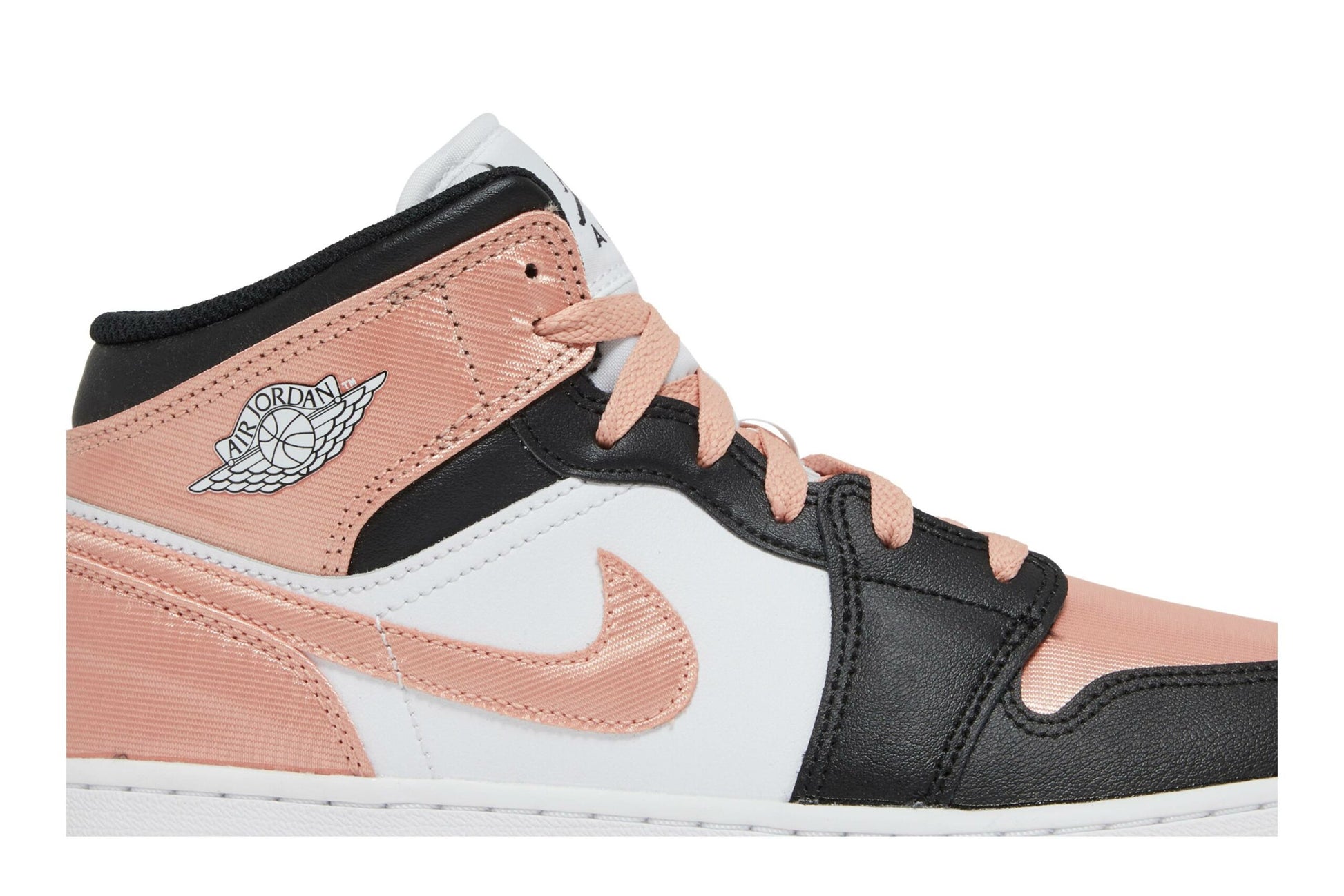 ( Grade School ) Air Jordan 1 Mid ‘White Light Madder Root’ DM9077-108