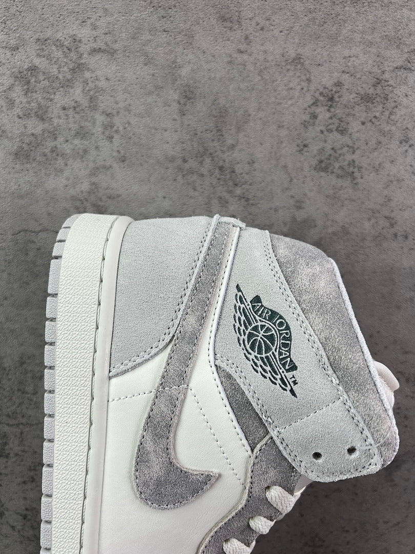 Air Jordan 1 High OG "Stealth" Grey White Men's Sneakers 555088-037