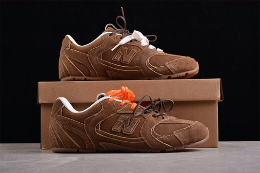 New Balance MR530 Brown Suede Gum Sole Lifestyle Sneakers