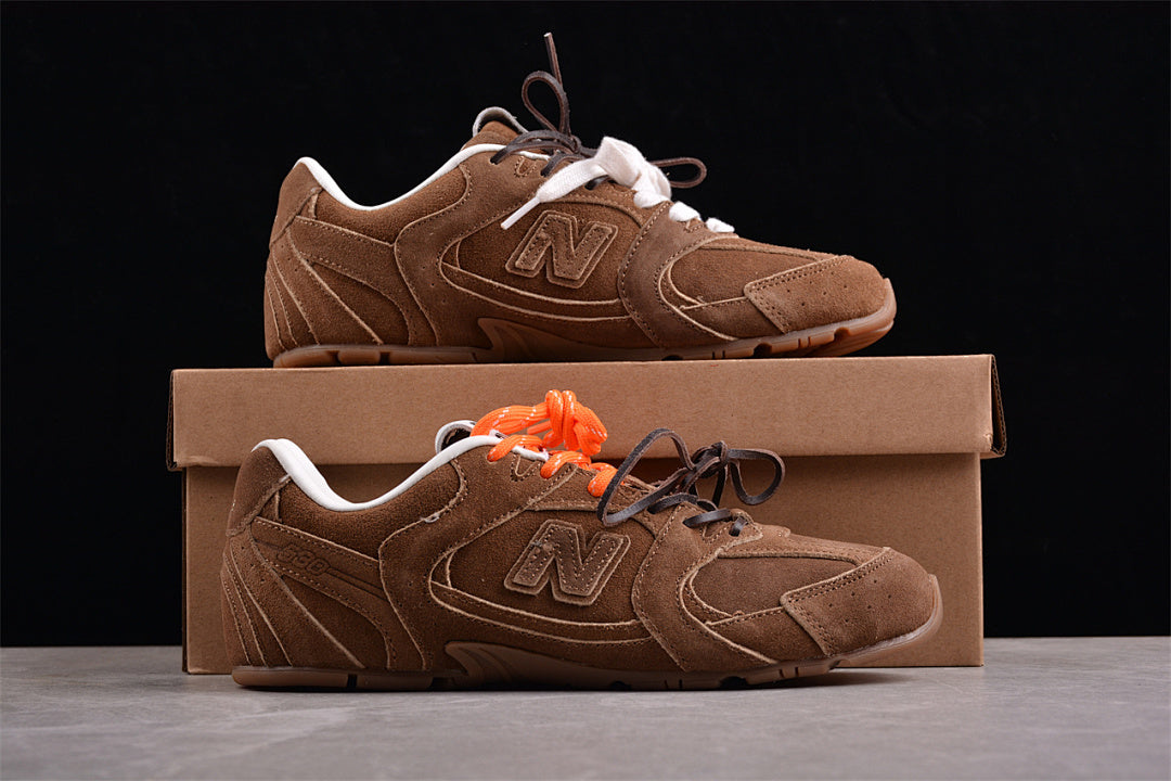 New Balance MR530 Brown Suede Gum Sole Lifestyle Sneakers